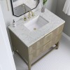 Emmeline 36" (Vanity Only Pricing) in Pebble Oak